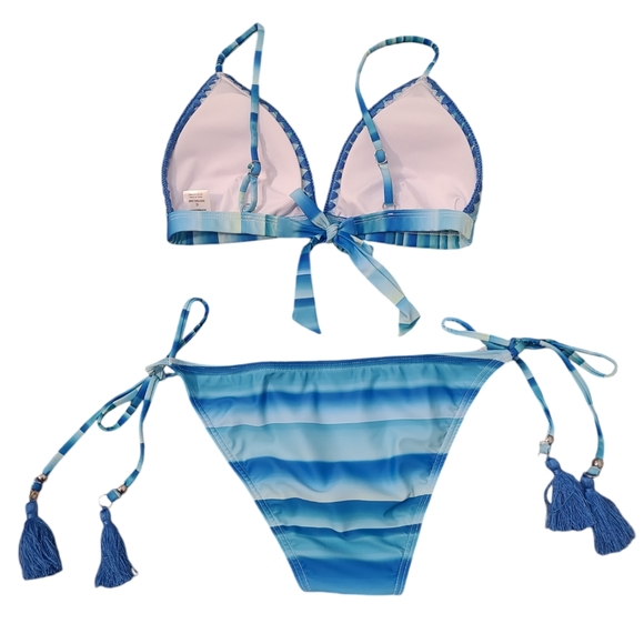Host Pick! VENUS - Aqua and Periwinkle Blue Bikini - NWOT - Picture 4 of 8